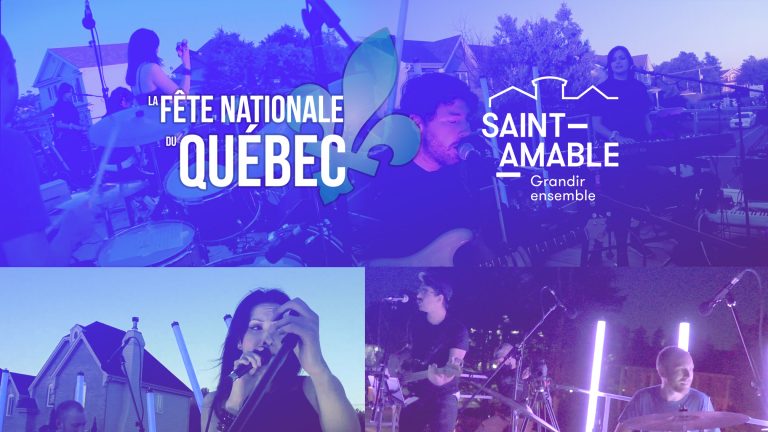 Mosaique - Fête national du Québec à Saint-Amable