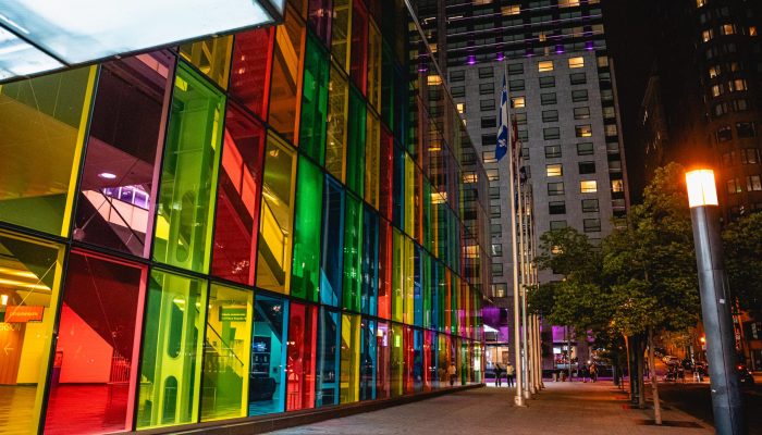 Photographie architectural - Palais des congrès de montréal